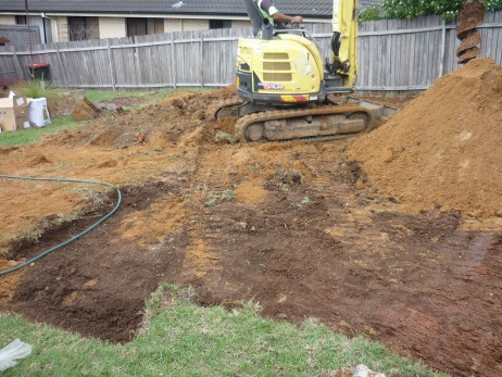 Accurate Excavation Preparing for the Concrete Slab