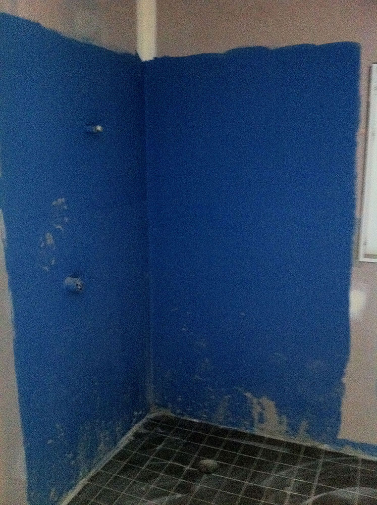 Bathroom Floor Tiled First Before Walls To BCA, Increasing Water Resistance In Wall Junctions