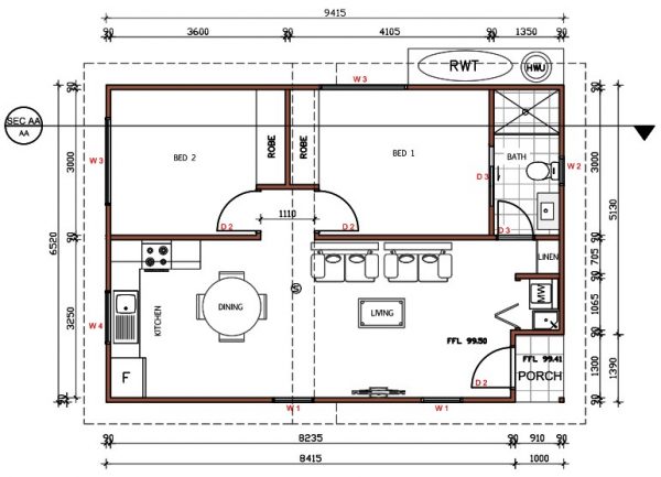 granny-flat-builders-longueville-floorplan